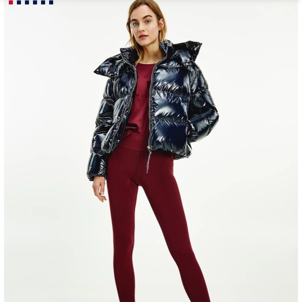 Tommy Hilfiger puffer jacket ❤️🤍💙